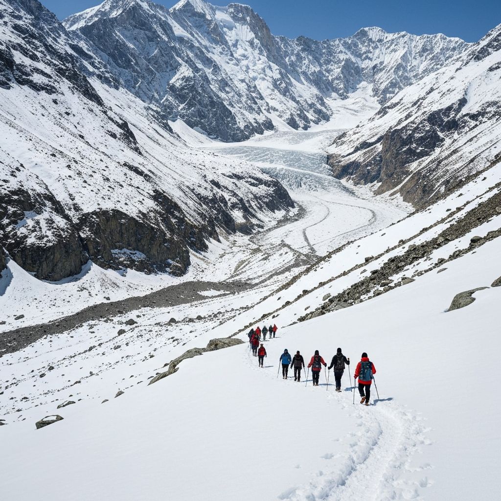Sonmarg Glacier Trek
